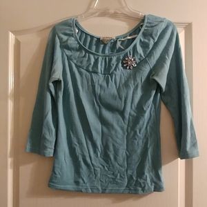 Teal top